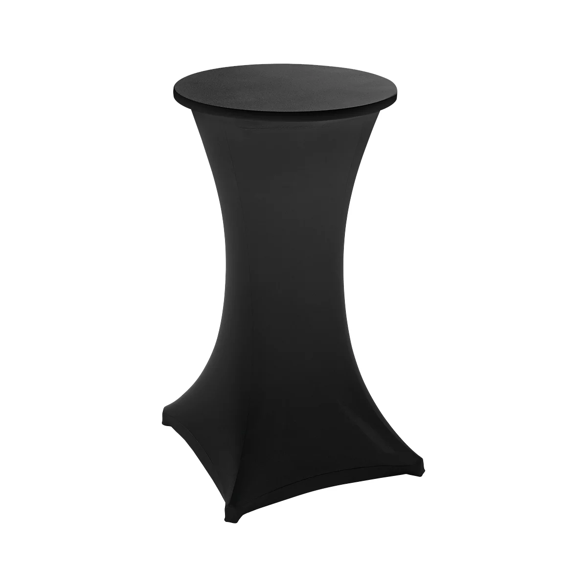 Stehtisch-Husse, ø 700 mm, schwarz
