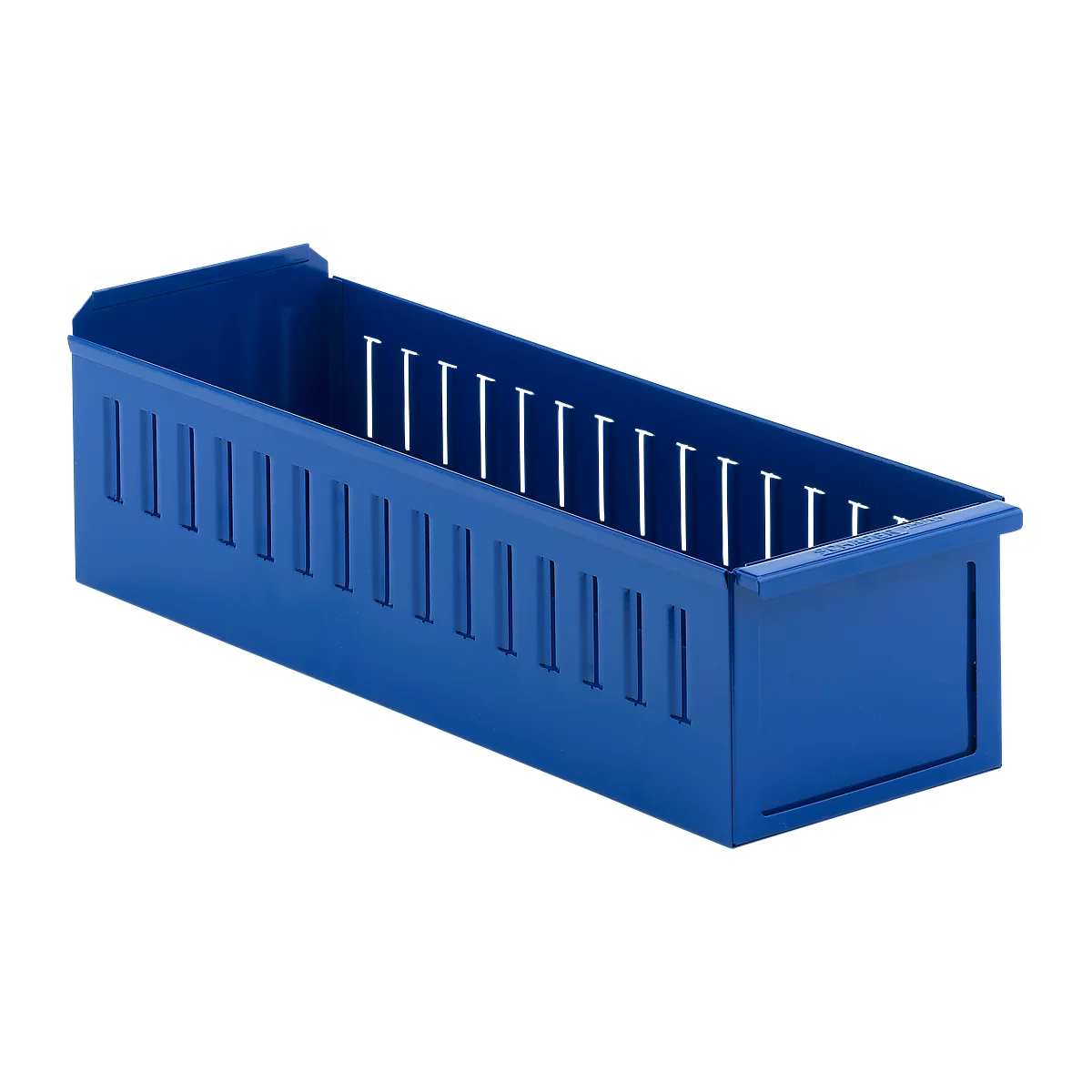Stellingbak RK 512, staal, L 162 x D 504 x H 120 mm, voor kastdiepte 500 mm, blauw