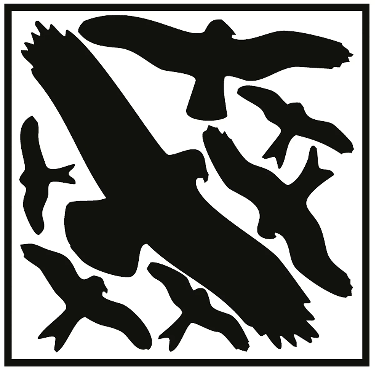 Sticker anti-oiseaux