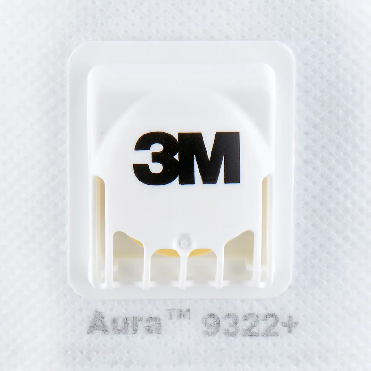 Witte 3M Aura 9322+ ademhalingsmasker.