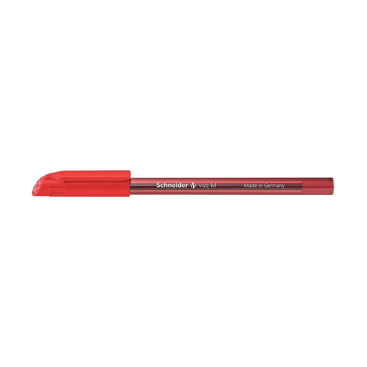 Stylo à bille Schneider Vizz, largeur de trait M, Gelco®, 10 pces, rouge