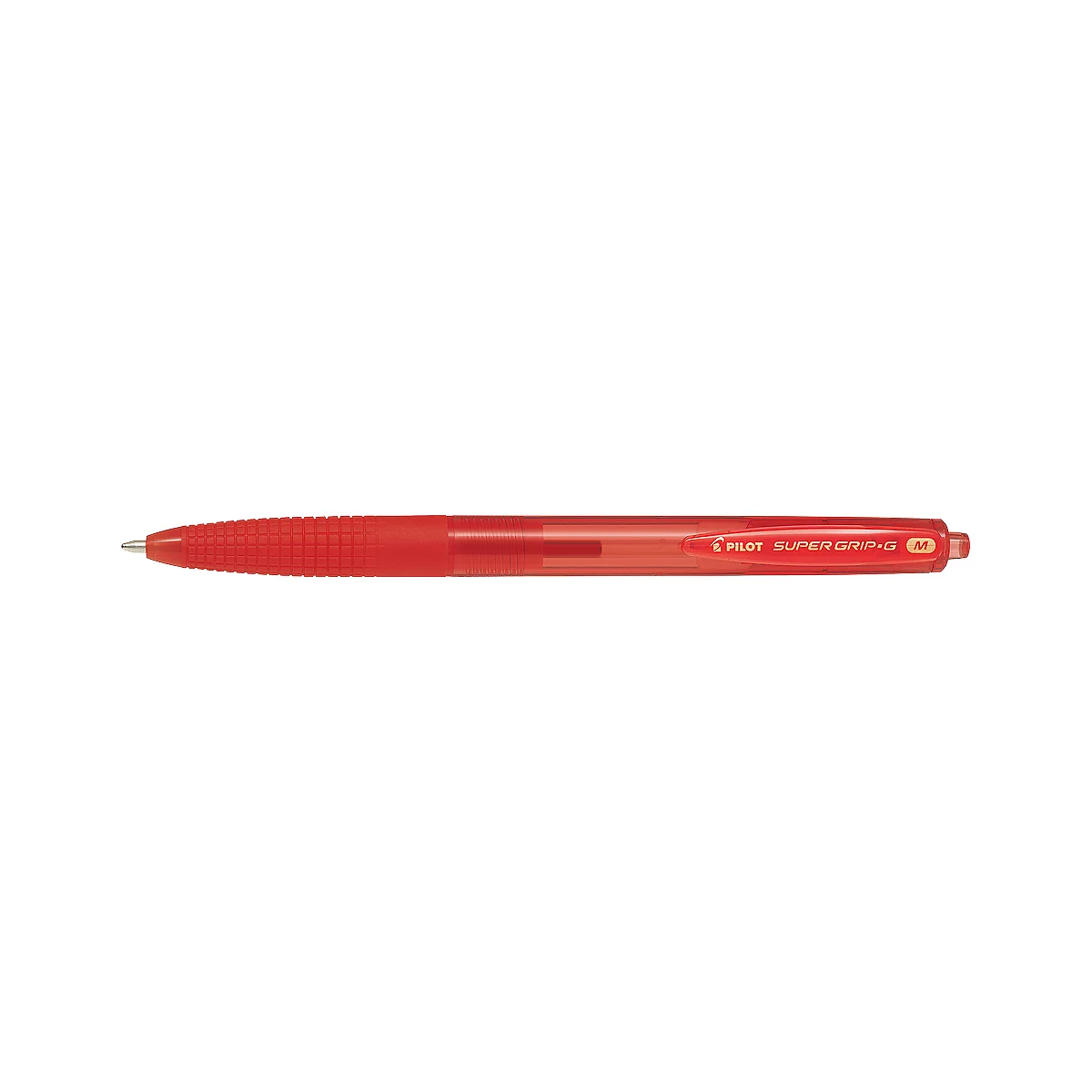 Stylo-bille Pilot Super Grip G 2036, épaisseur de trait M, 12 p., rouge