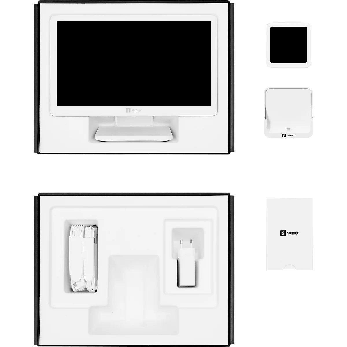 SumUp POS systeem POS Lite + Solo incl. TSE, kaartautomaat en laadstation