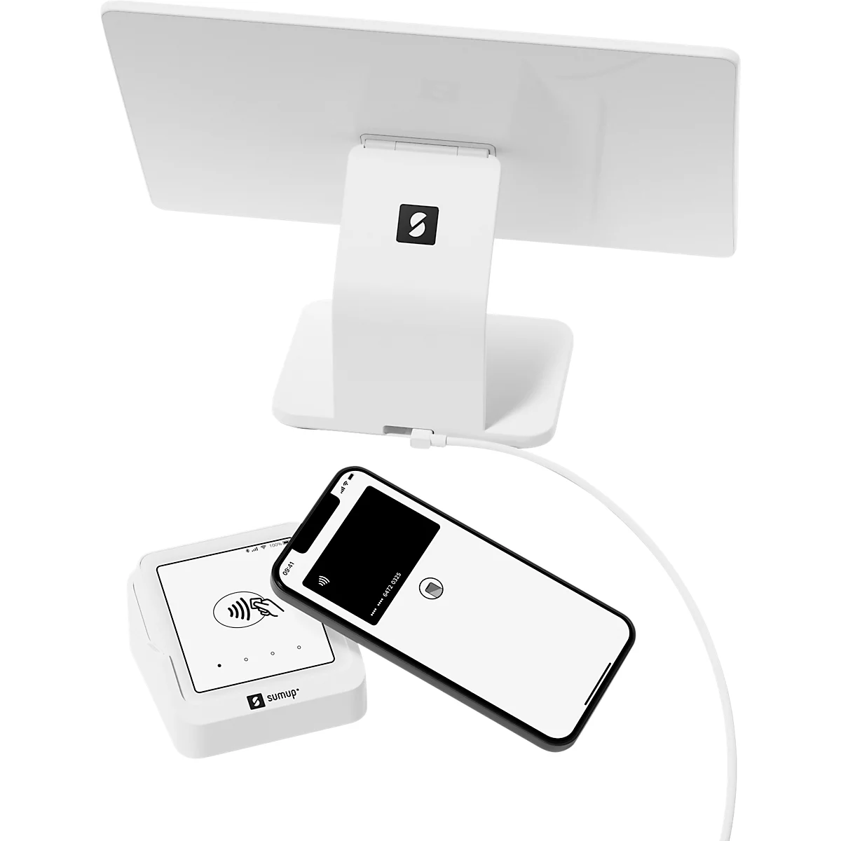 SumUp POS systeem POS Lite + Solo incl. TSE, kaartautomaat en laadstation