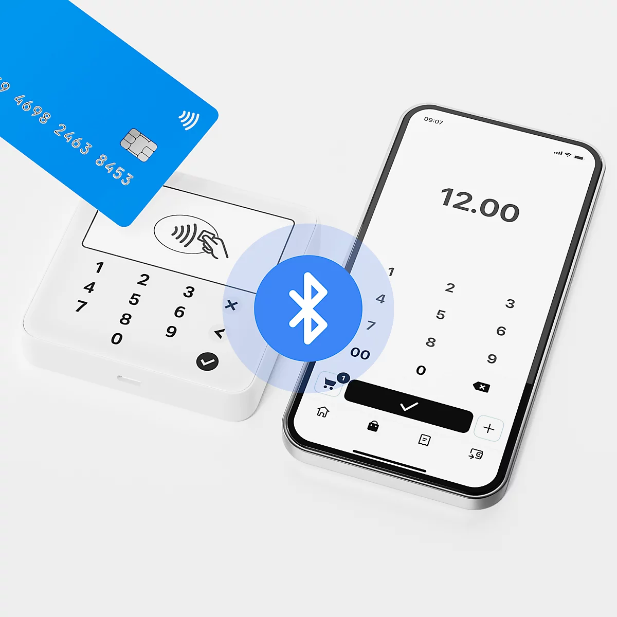 SumUp Solo Lite - EMV-/NFC-Kartenlesegerät - Bluetooth