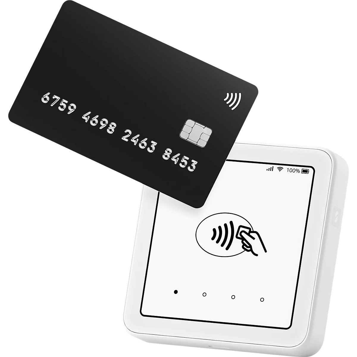 SumUp Solo – mobiles Kartenterminal mit Touchscreen, kostenloser Datenverbindung & schneller Auszahlung, nur für Österreich