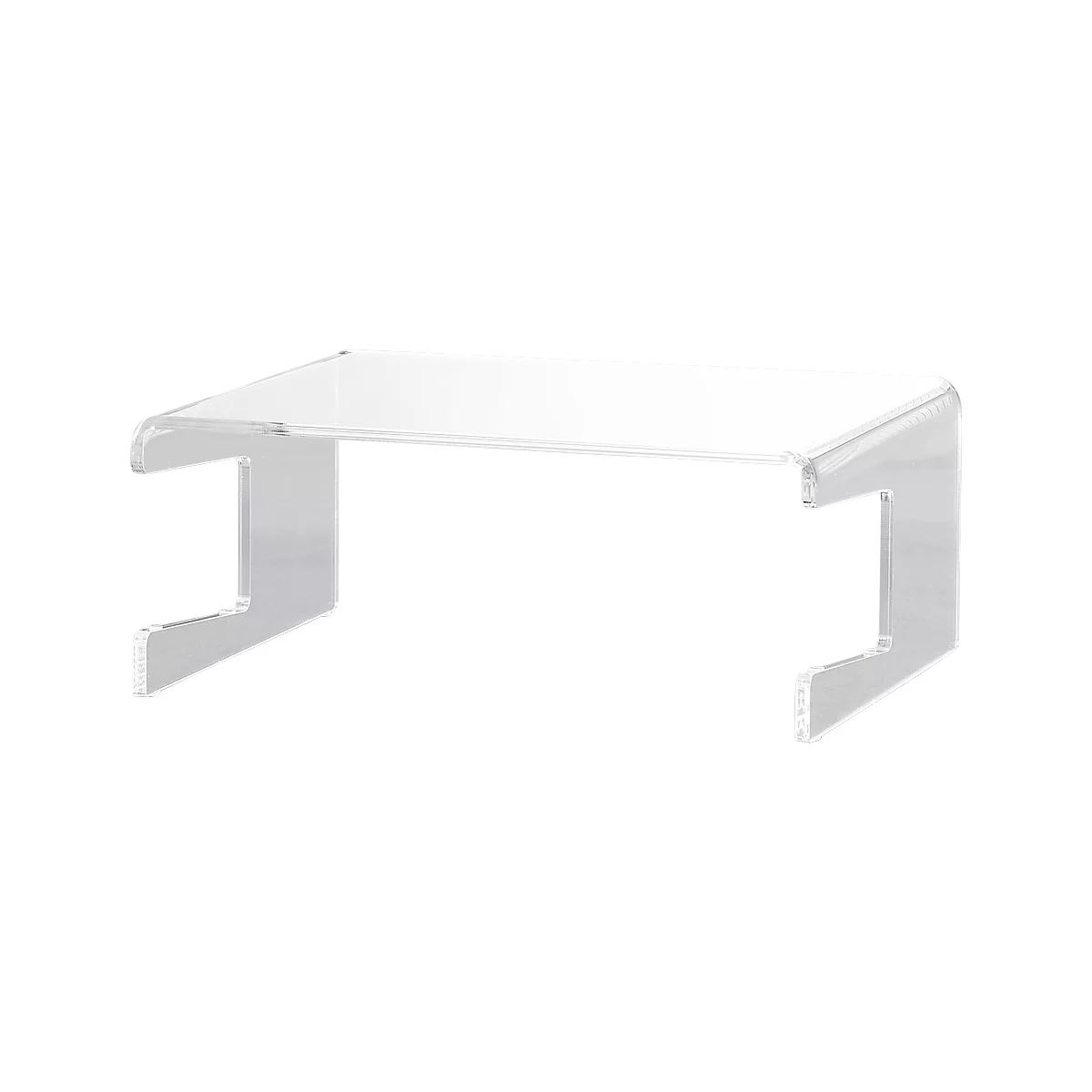 Support acrylique pour écrans plats, transparent