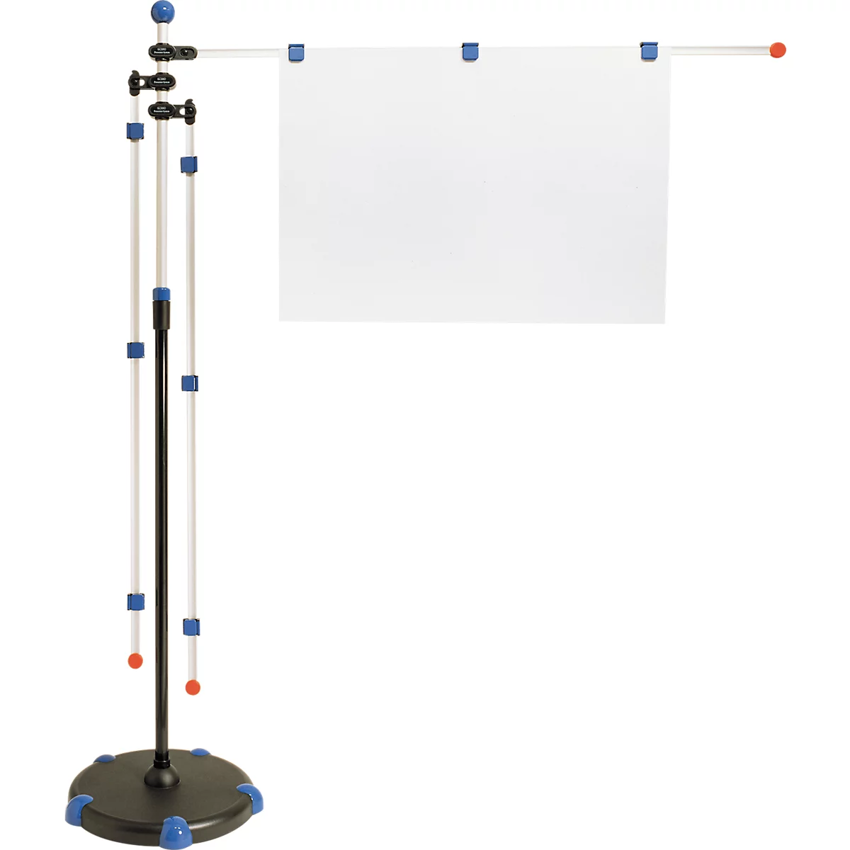 Support articulé pour système de présentation, taille : format A1-1,00 m
