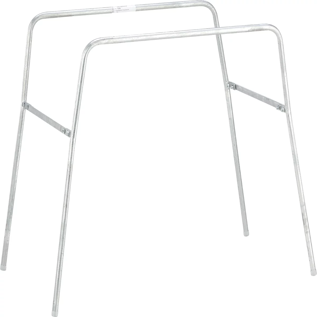 Support au sol pour réservoir de chasse d'eau 75 l, en tube d'acier galvanisé