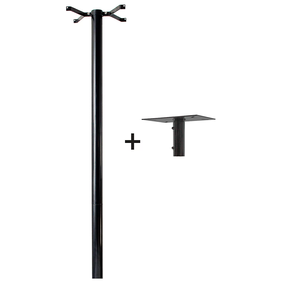 Support avec adaptateur Swiss Mail Box
