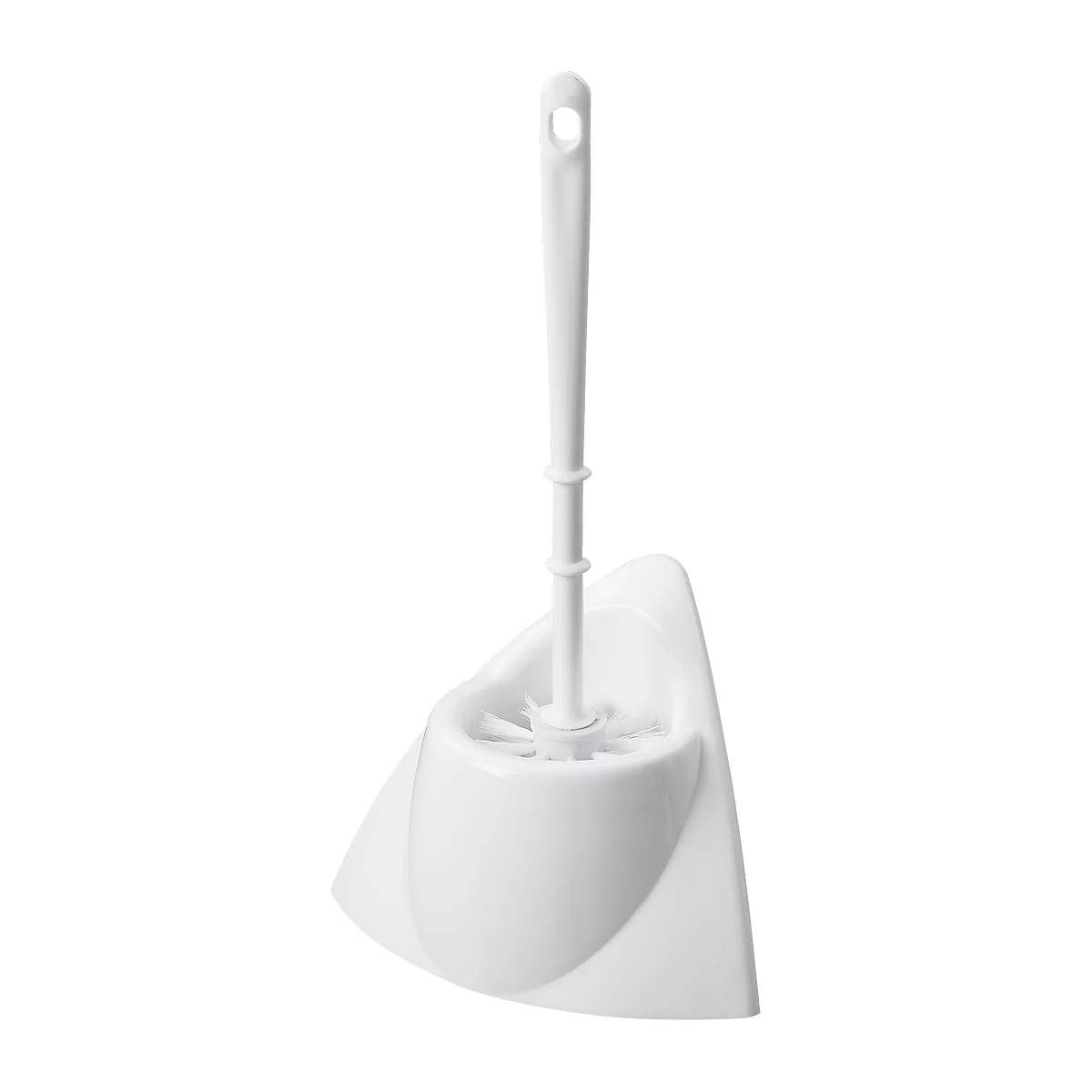 Support brosse à WC « Basica », triangulaire,