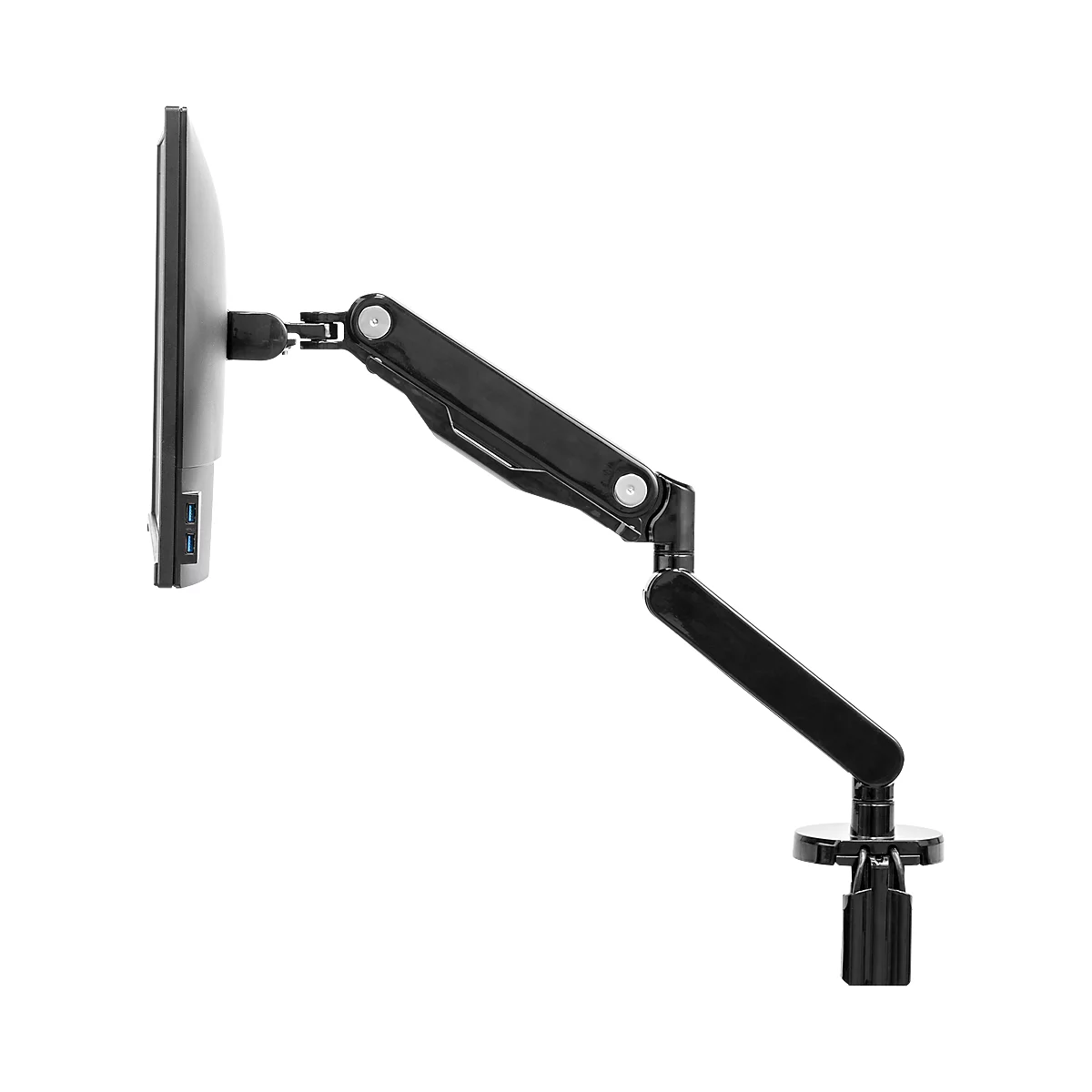 Support d'écran simple série Platinum Fellowes, noir, jusqu'à 9 kg et 30''