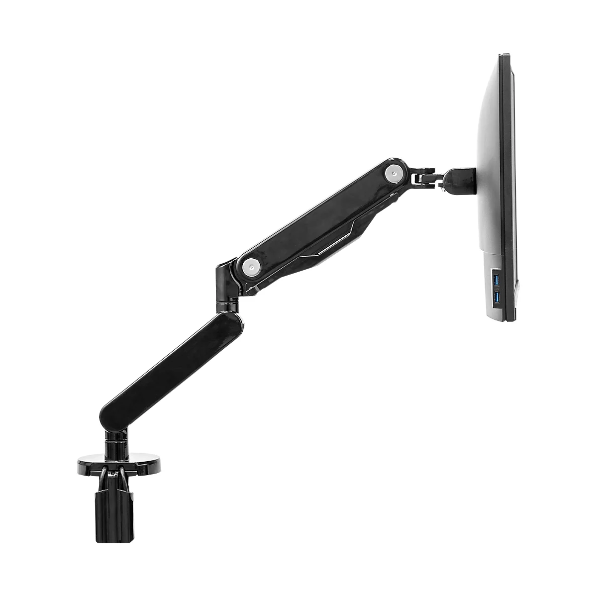 Support d'écran simple série Platinum Fellowes, noir, jusqu'à 9 kg et 30''