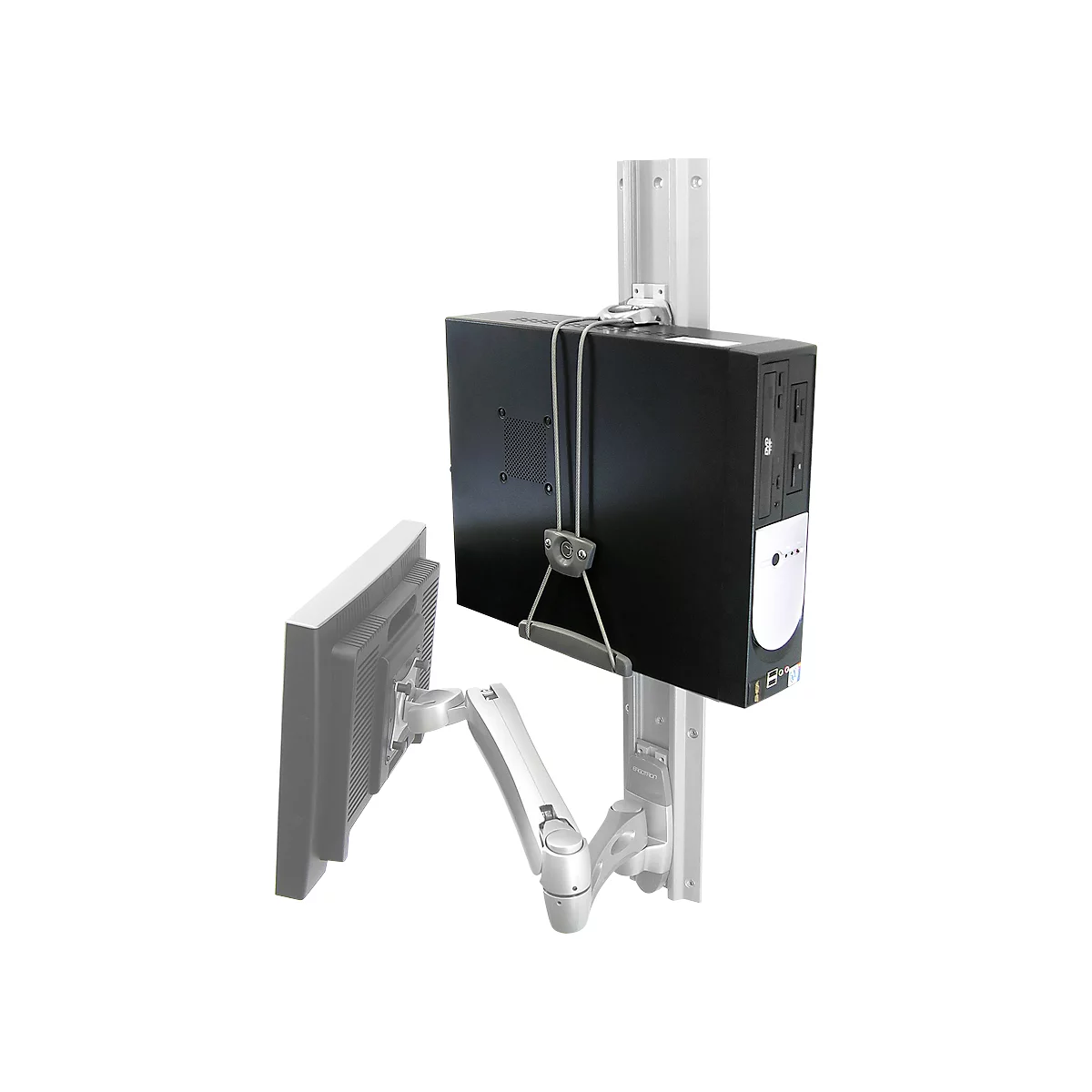 Support d'UC universel Ergotron taille ajustable, capacité de charge 22,7 kg