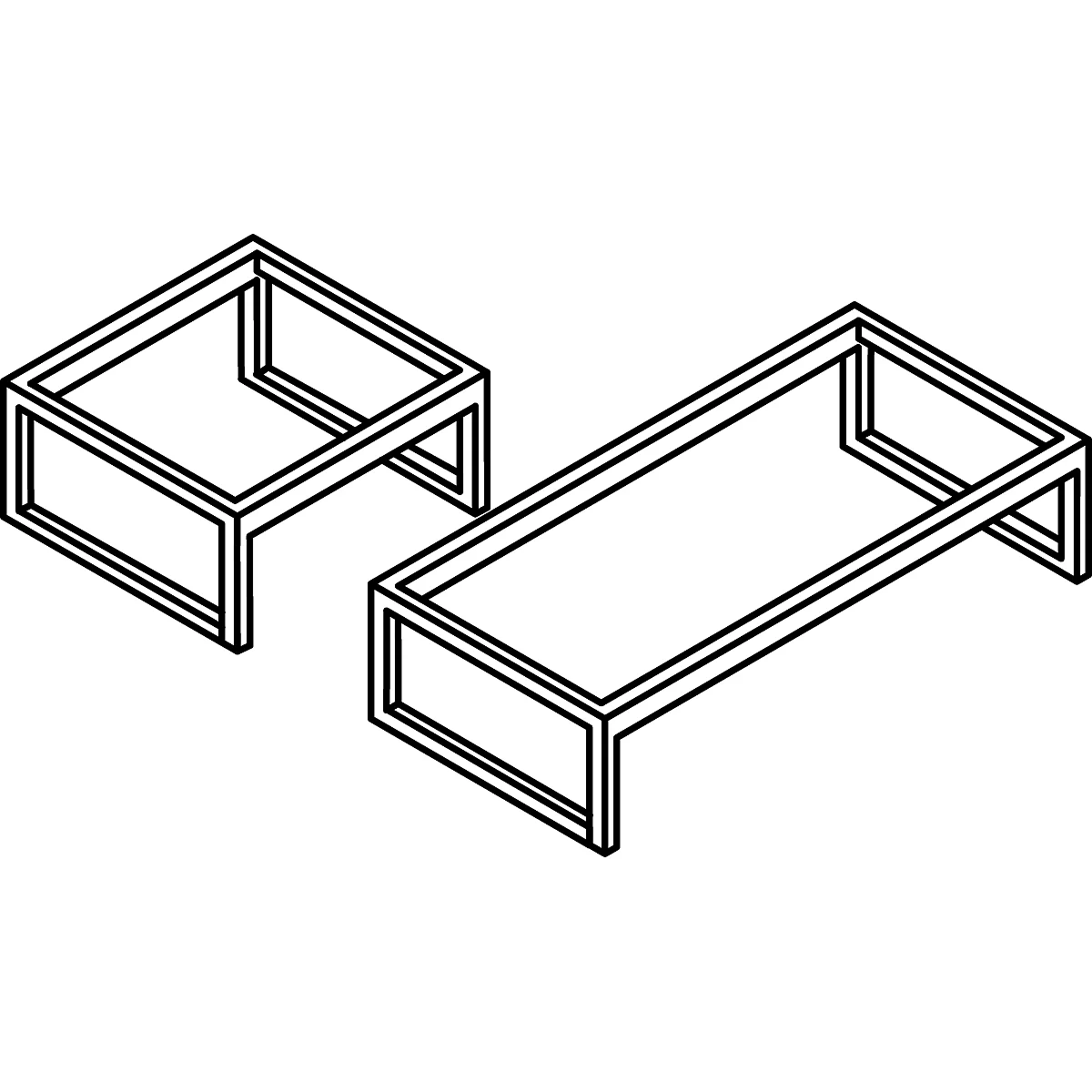 Support de fût FB 1, pour armoire de stockage pour matières dangereuses SM4