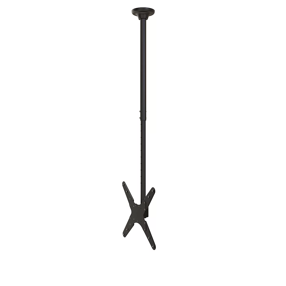 Support de plafond pour écran plat FPMA-C340 NewStar, jusqu'à 75', inclinable/pivotant, hauteur ajustable, jusqu'à 50 kg