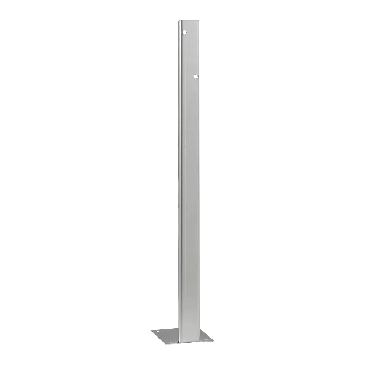 Support en inox avec plaque de fixation pour panneau P