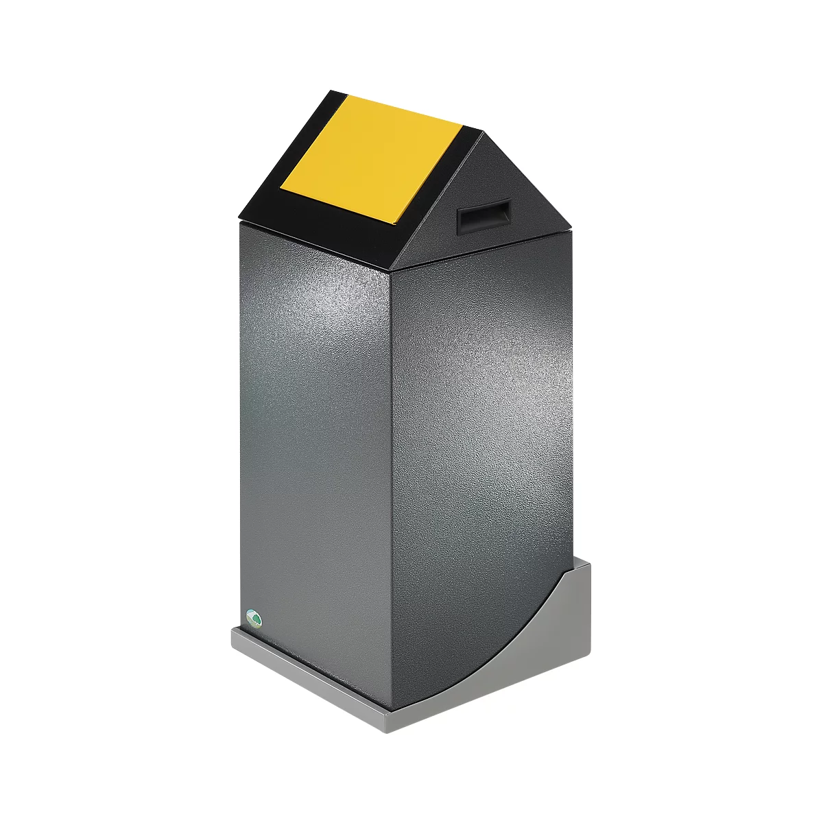 Support mural VAR, pour poubelles pour tri sélectif d'une surface de 320 x 320 mm, simple