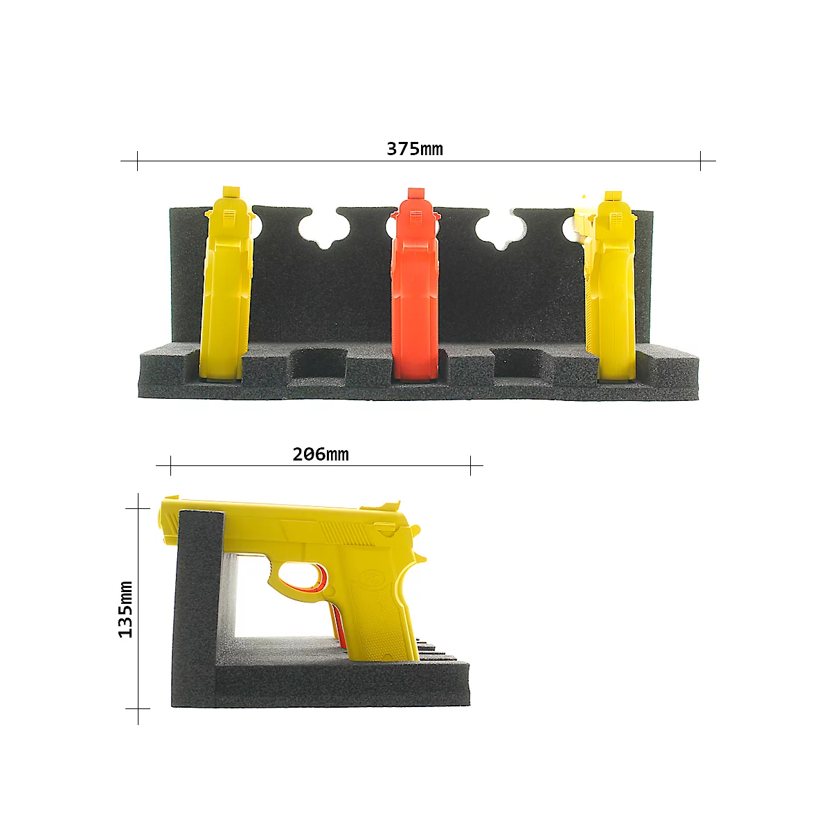 Support pour 5 armes