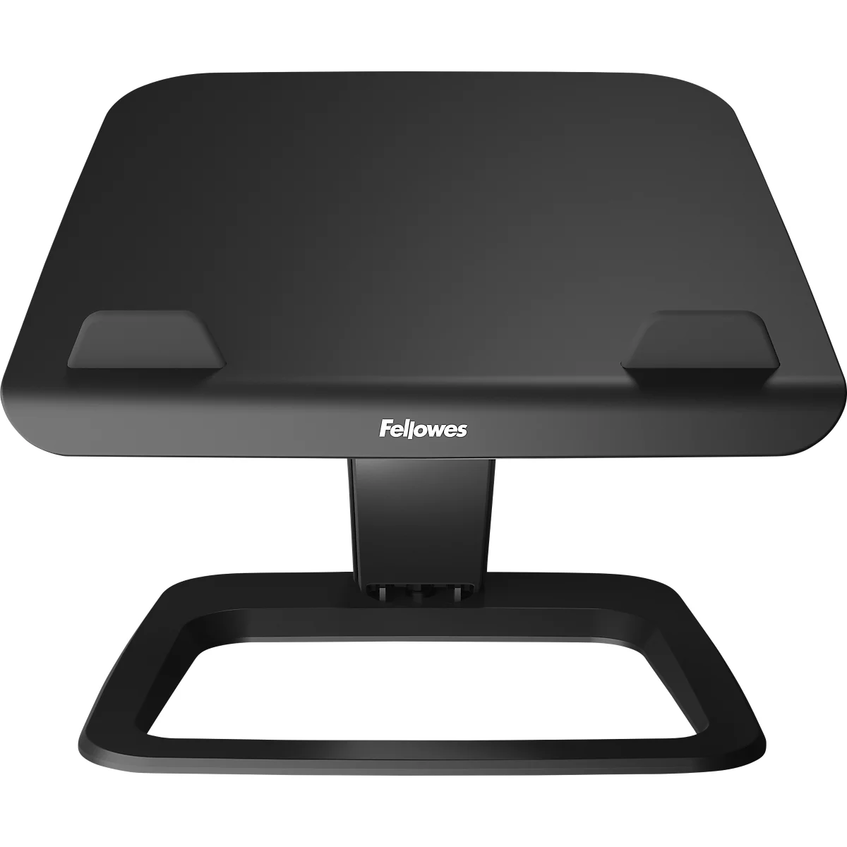 Support pour ordinateur portable Fellowes Hana™ LT, pour 1 ordinateur portable jusqu'à 19' &amp; jusqu'à 4,5 kg, réglable en hauteur/rotatif, gestion des câbles, L 342 x P 396 x H 102 mm, noir
