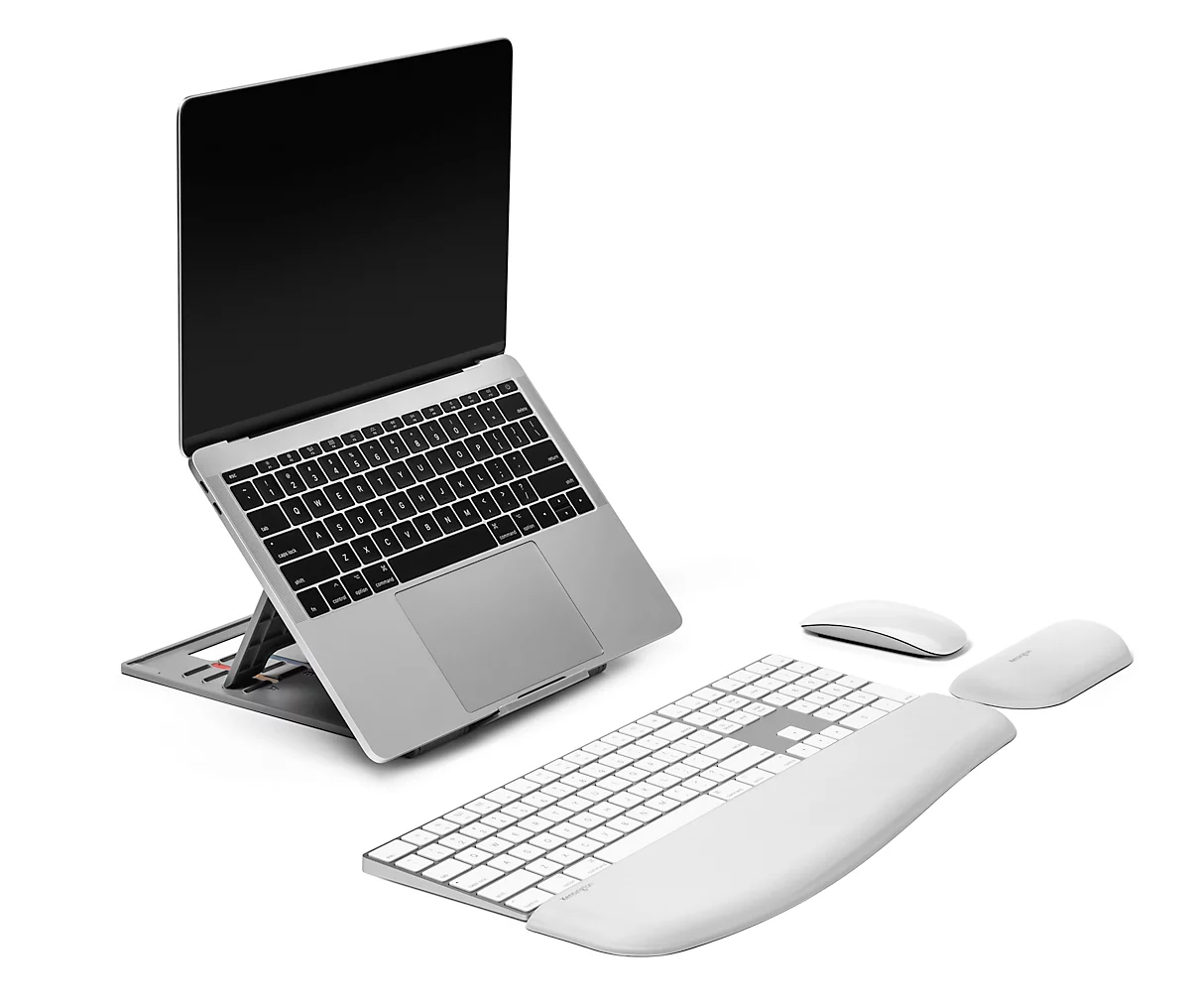 Support pour ordinateur portable réglable en hauteur en aluminium, support  pour ordinateur portable assis-debout et support ergonomique pour ordinateur  portable pour tablettes 10-17 