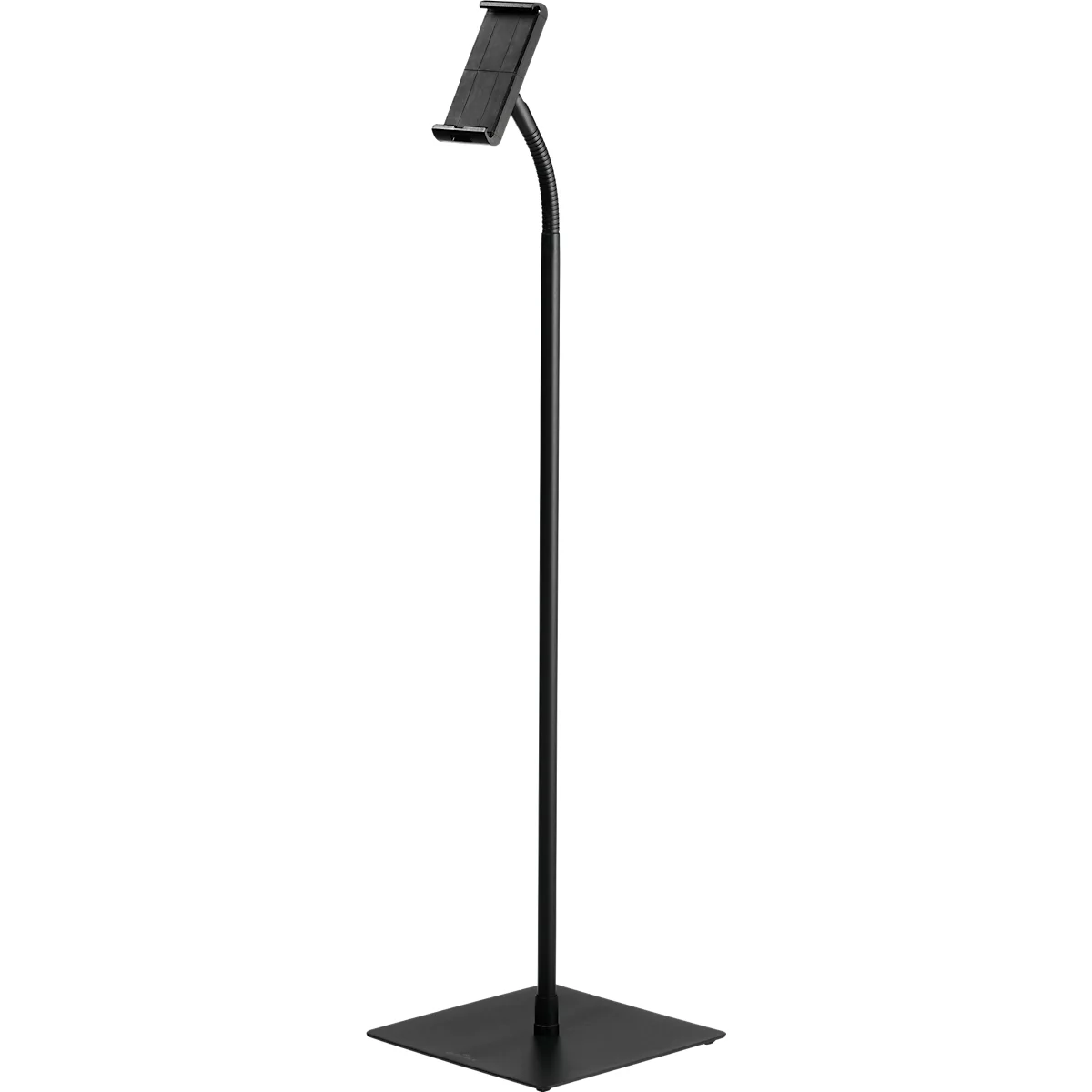 Support pour tablette Durable TOUGH FLOOR, pour 1 tablette de 7 à 13', support au sol, pivotant à 360°, guide-câble, antivol, noir