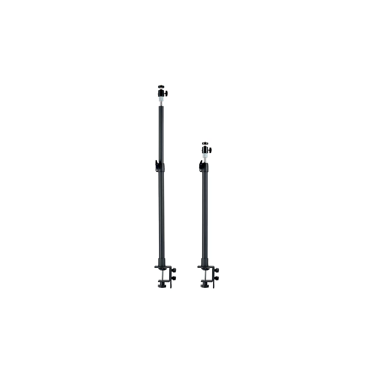 Support télescopique Kensington A1000, pince C, pour microphones/webcams/systèmes d'éclairage, réglable en hauteur, pivotant, noir