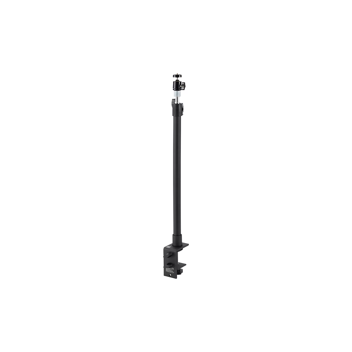 Support télescopique Kensington A1000, pince C, pour microphones/webcams/systèmes d'éclairage, réglable en hauteur, pivotant, noir