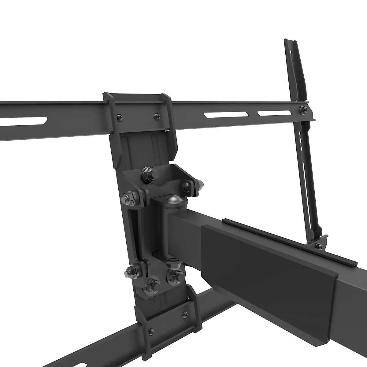 Support TV mural Neomounts by Newstar WL40-550BL16, pour écrans plats jusqu'à 65', jusqu'à 40 kg, inclinable et pivotant, VESA, noir