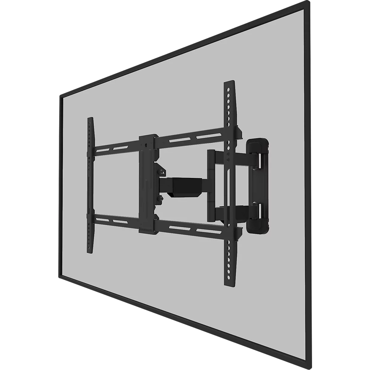 Support TV mural Neomounts by Newstar WL40-550BL16, pour écrans plats jusqu'à 65', jusqu'à 40 kg, inclinable et pivotant, VESA, noir