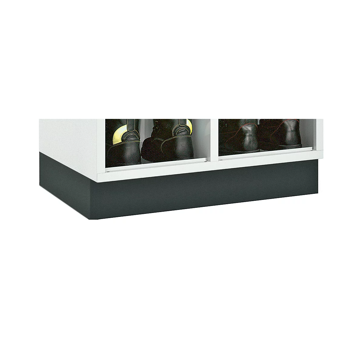 sur socle, noir, 830 mm de large