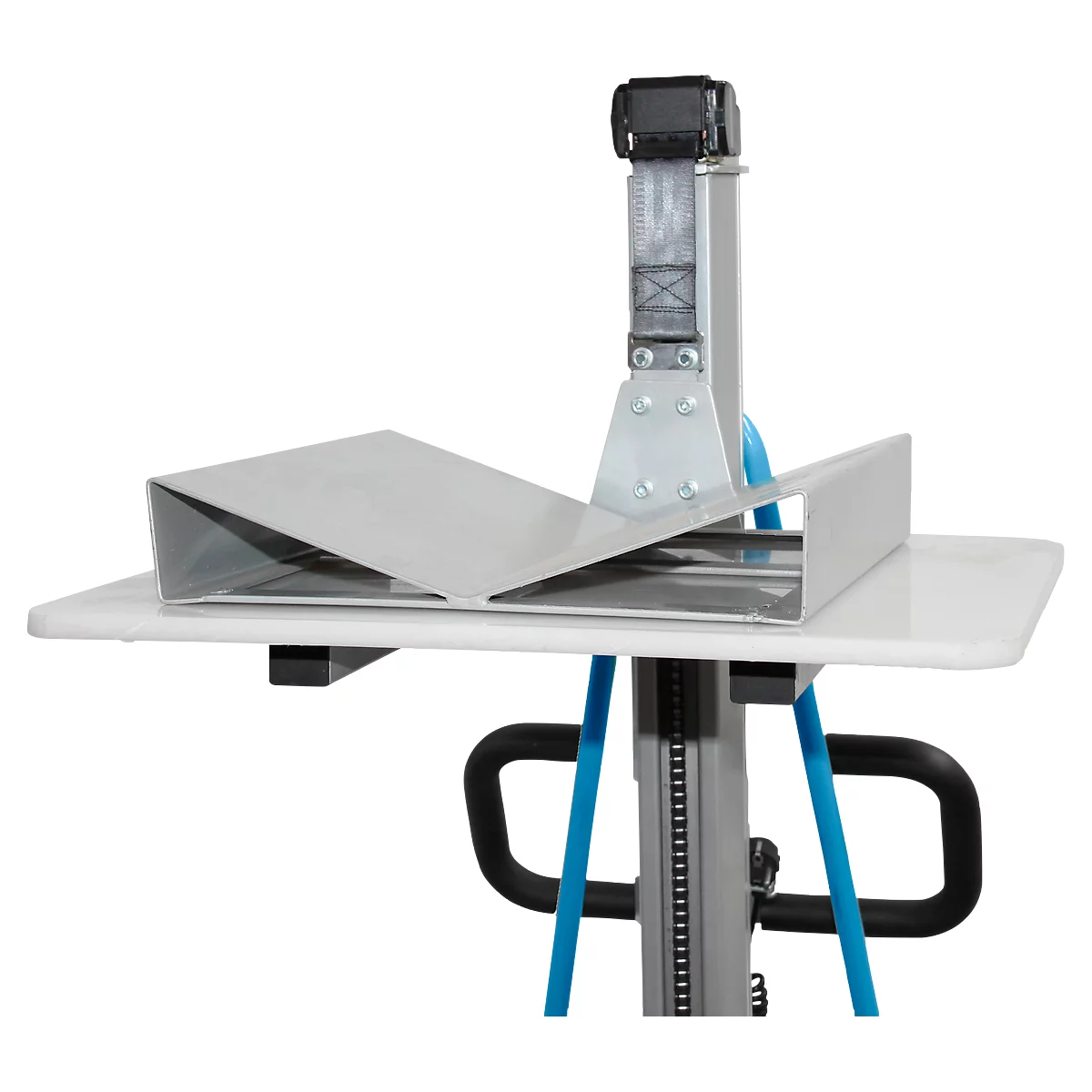 Surface de pose en V pour mini-gerbeur