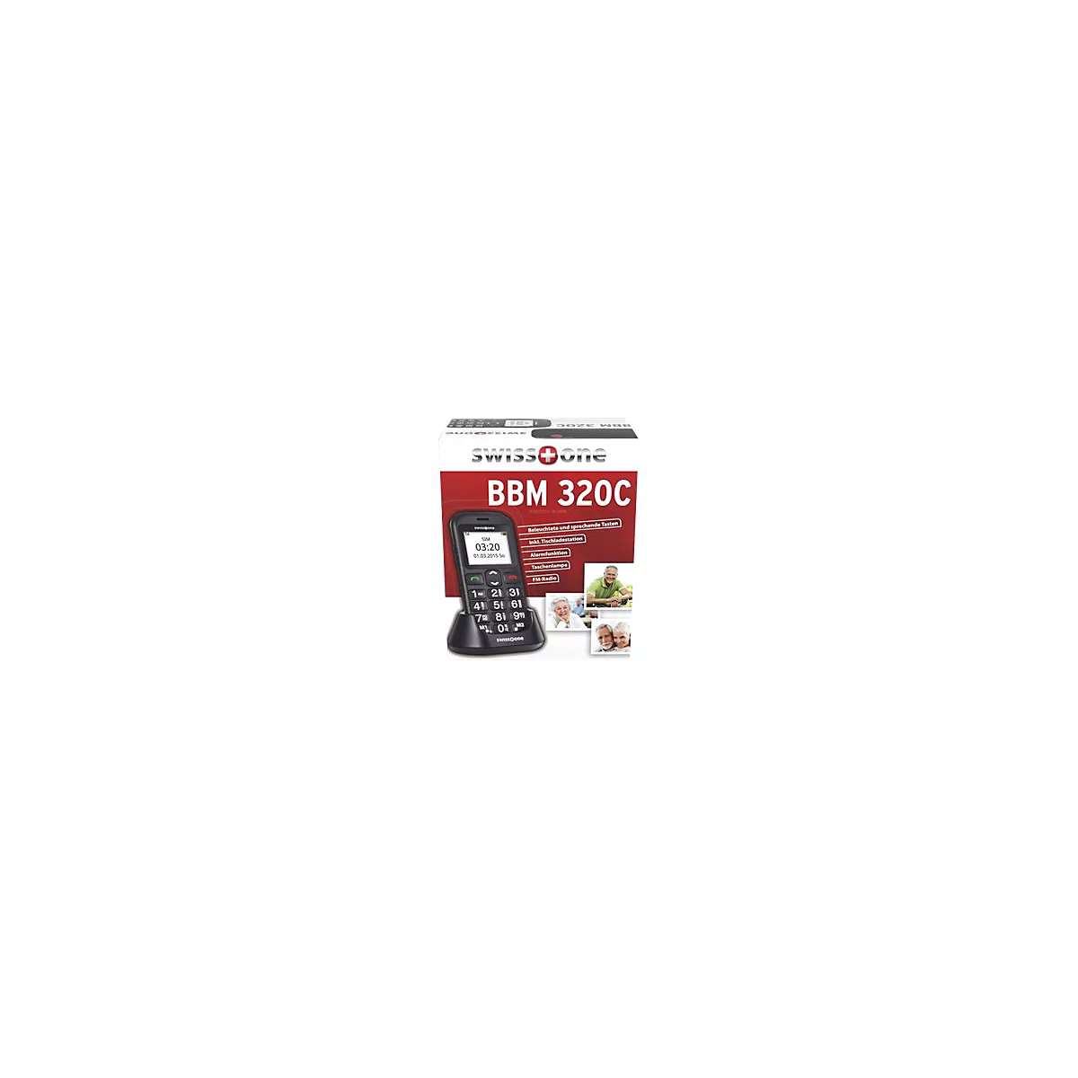 Swisstone BBM 320c - Feature Phone - microSD slot - 128 x 160 Pixel