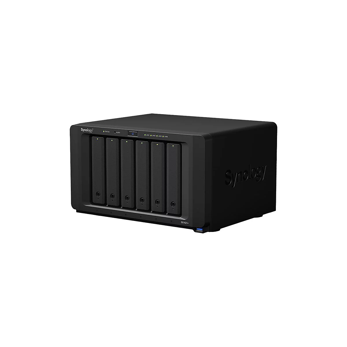 Synology Disk Station DS1621+ - NAS-Server - 6 Schächte - 72 TB - SATA 6Gb/s - HDD 12 TB x 6