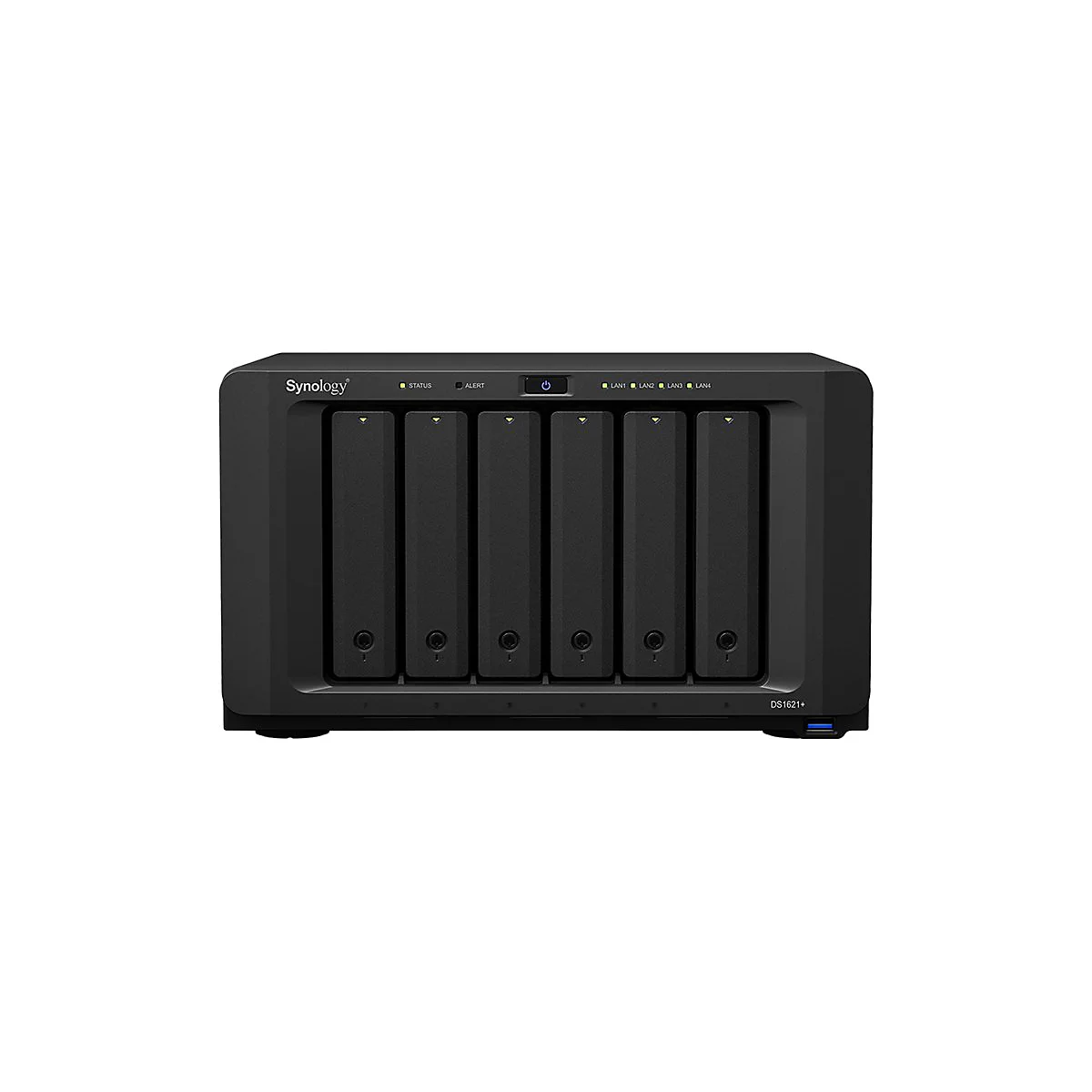 Synology Disk Station DS1621+ - NAS-Server - 6 Schächte - 96 TB - SATA 6Gb/s - HDD 16 TB x 6
