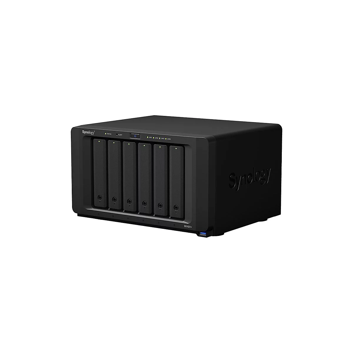 Synology Disk Station DS1621+ - NAS-Server - 6 Schächte - 96 TB - SATA 6Gb/s - HDD 16 TB x 6