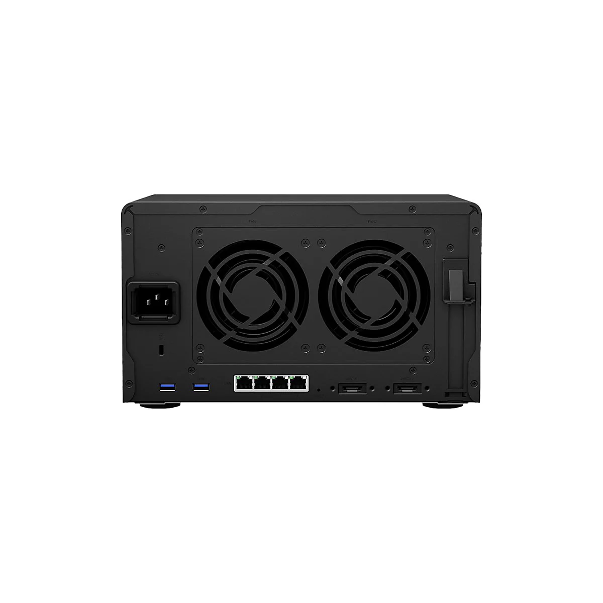 Synology Disk Station DS1621+ - NAS-Server - 6 Schächte - SATA 6Gb/s - RAID 0, 1, 5, 6, 10, JBOD - RAM 4 GB