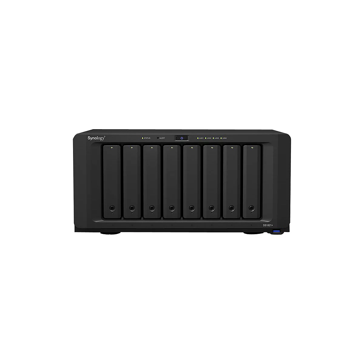 Synology Disk Station DS1821+ - NAS-Server - 8 Schächte - 96 TB - SATA 6Gb/s / eSATA - HDD 12 TB x 8