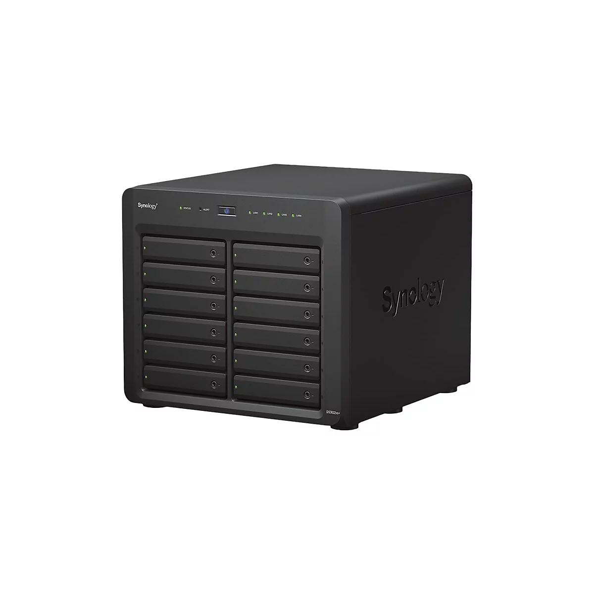 Synology Disk Station DS3622XS+ - NAS-Server - 12 Schächte - SATA 6Gb/s - RAID 0, 1, 5, 6, 10, JBOD, RAID F1 - RAM 16 GB