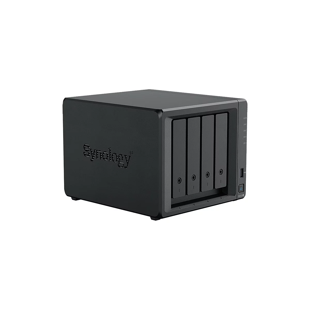 Synology Disk Station DS423+ - NAS-Server - 4 Schächte - SATA 6Gb/s - RAID 0, 1, 5, 6, 10, JBOD - RAM 2 GB