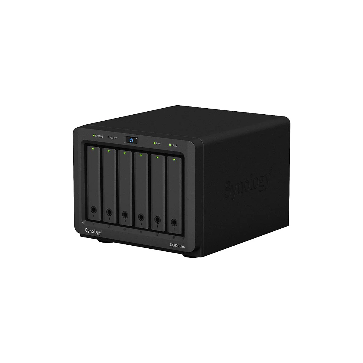 Synology Disk Station DS620slim - NAS-Server - 6 Schächte - SATA 6Gb/s - RAID 0, 1, 5, 6, 10, JBOD - RAM 2 GB
