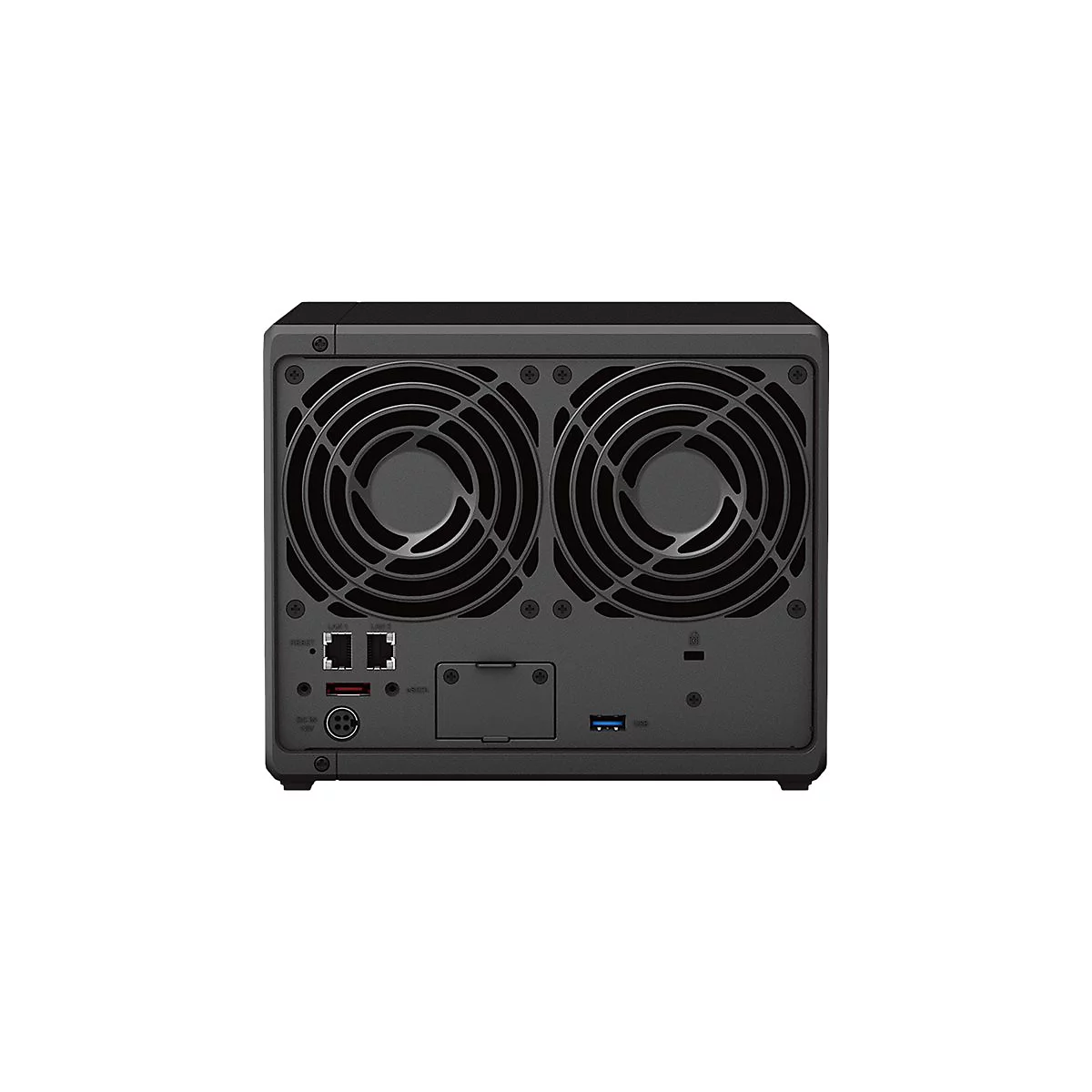 Synology Disk Station DS923+ - NAS-Server - 4 Schächte - SATA 6Gb/s / eSATA - RAID 0, 1, JBOD, 5, 6, 10 - RAM 4 GB