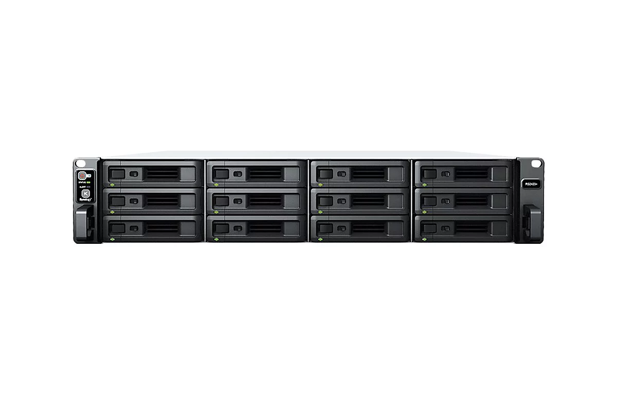 Synology RackStation RS2423RP+ - NAS-Server - 12 Schächte - Rack - einbaufähig - SATA 6Gb/s