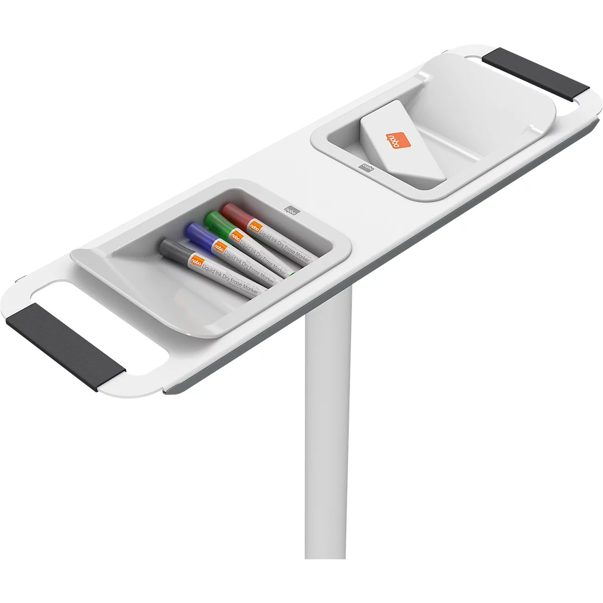 Système de tableau blanc mobile Nobo Move &amp; Meet, tableau blanc double face, 900 x 1800 mm, magnétique, mobile