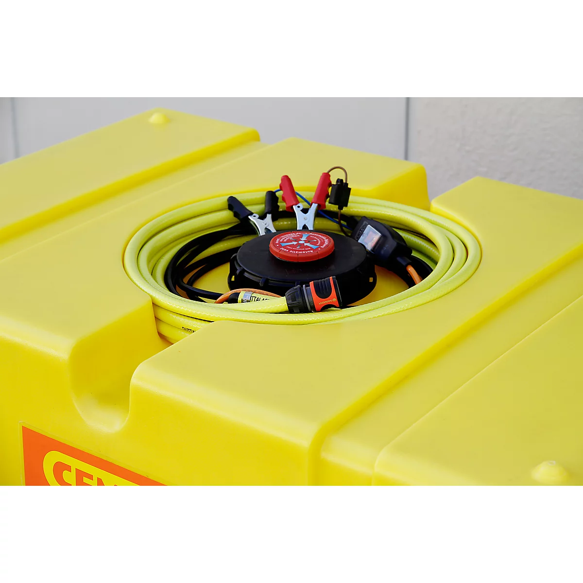 Systèmes d'irrigation mobiles BWS 30-PE CEMO, débit 30I/min, L 1160 x l 760 x H 730 mm, poids 37 kg, 450 litres