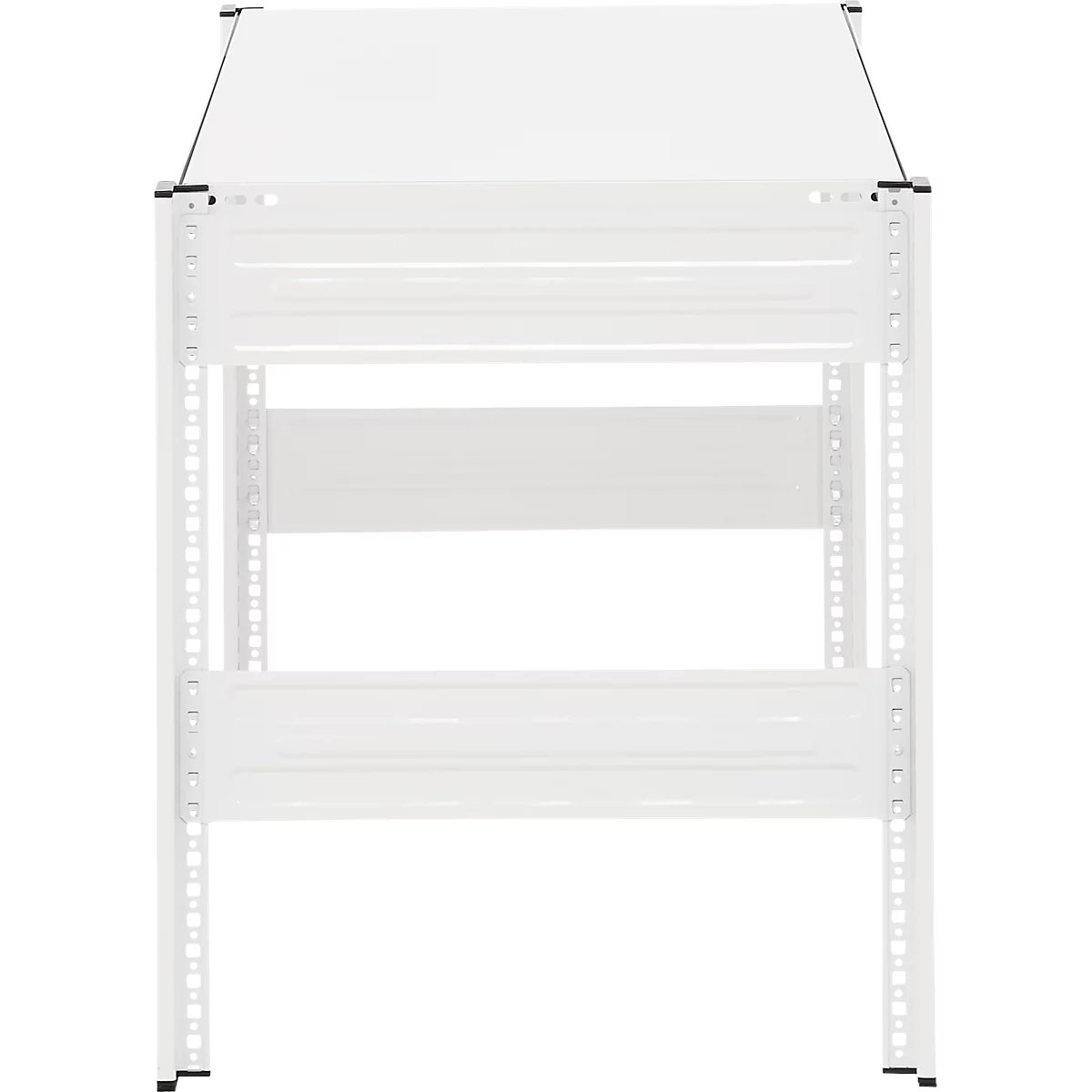 Table créative ORDO Professional, table de base, multifonctionnelle, surface d'écriture amovible, mobile, L 1060 x P 635 x H 825 mm, acier, blanc trafic RAL 9016