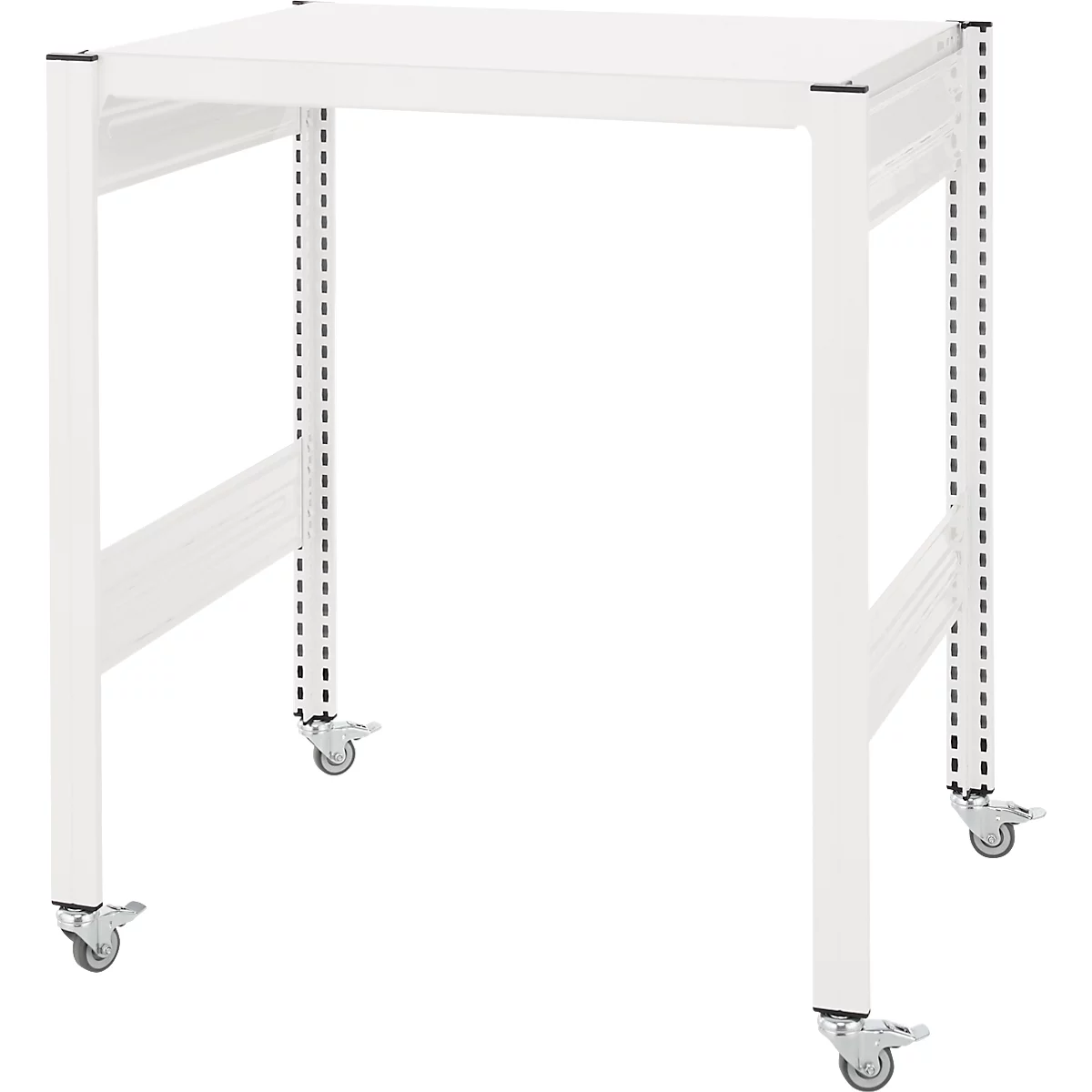 Table créative ORDO Professional, table de base, multifonctionnelle, surface d'écriture amovible, mobile, L 810 x P 635 x H 825 mm, acier, blanc trafic RAL 9016