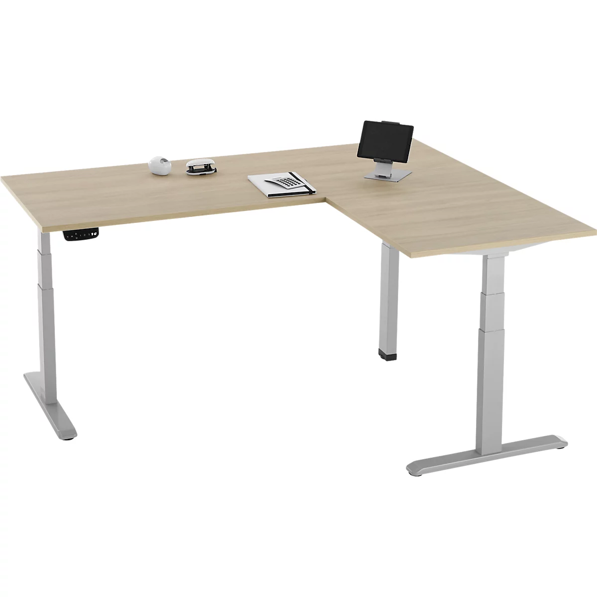 Dessin de contour d'appareil photo gris sur fond blanc.