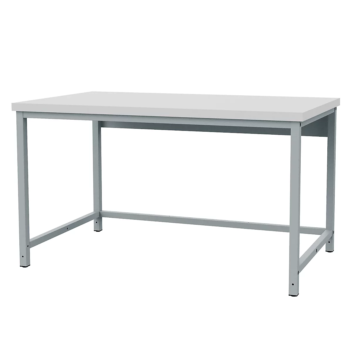 Table d'emballage Bedrunka+Hirth Basic, table de base, jusqu'à 300 kg, plateau de travail MDF-HPL, L 2000 x P 750 x H 859 mm