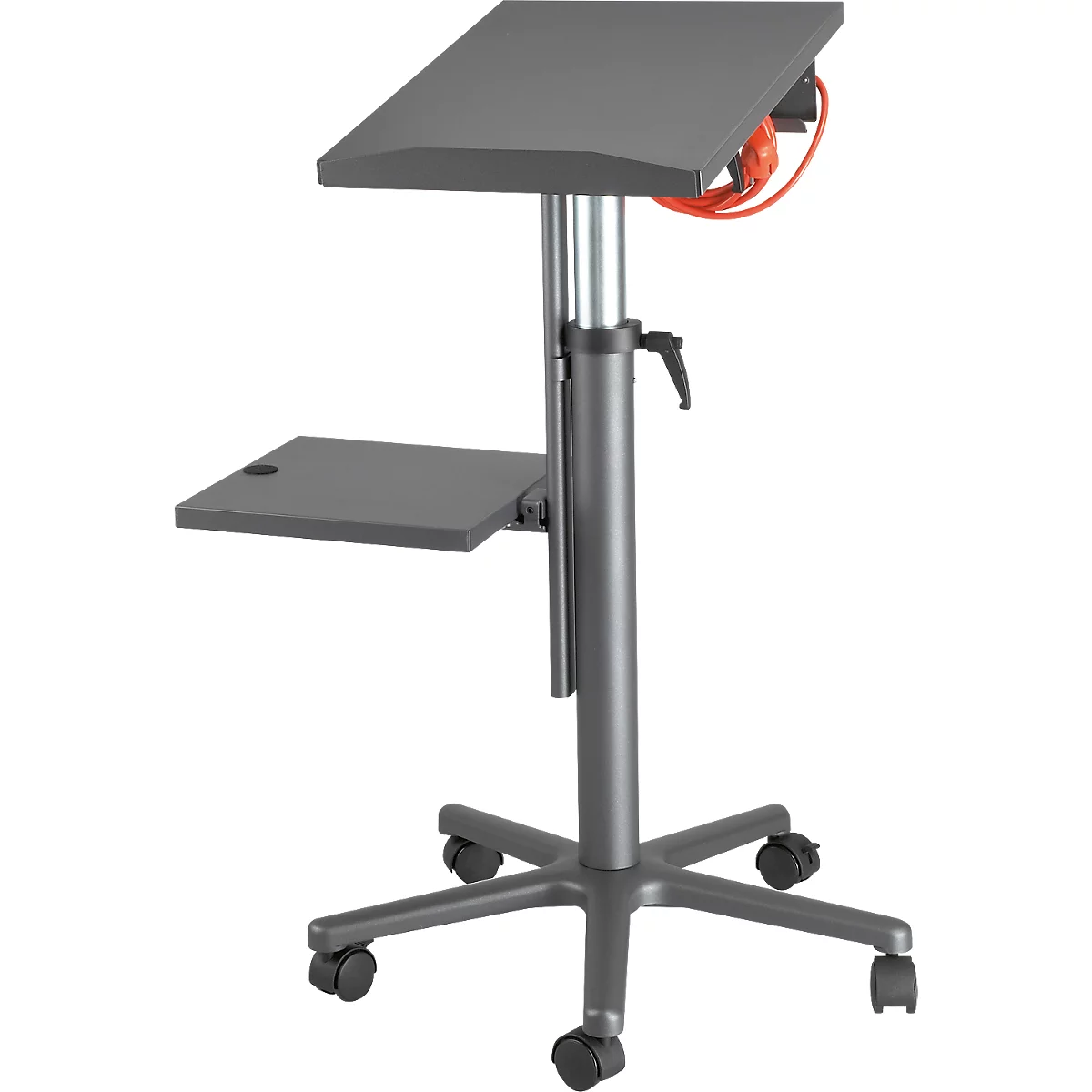 Table de projecteur 9333, anthracite, avec prise 3 entrées